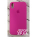 Накладка (з мікрофіброю) Silk Original Full Cover для iPhone XR- сливовий