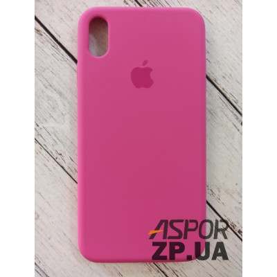 Накладка (з мікрофіброю) Silk Original Full Cover для iPhone XS Max- сливовий Накладка (з мікрофіброю) Silk Original Full Cover для iPhone XS Max- сливовий