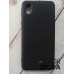 Накладка (з мікрофіброю) Soft Touch для Samsung A01 Core/A013- чорний