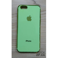 Накладка кольорова з окантовкою для iPhone 6- зелений Накладка кольорова з окантовкою для iPhone 6- зелений