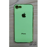 Накладка кольорова з окантовкою для iPhone 7/8- зелений Накладка кольорова з окантовкою для iPhone 7/8- зелений