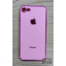 Накладка кольорова з окантовкою для iPhone 7/8- рожевий