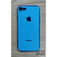 Накладка кольорова з окантовкою для iPhone 7/8- синій Накладка кольорова з окантовкою для iPhone 7/8- синій