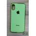 Накладка кольорова з окантовкою для iPhone X/XS- зелений