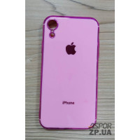 Накладка кольорова з окантовкою для iPhone XR- рожевий Накладка кольорова з окантовкою для iPhone XR- рожевий