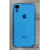 Накладка кольорова з окантовкою для iPhone XR- синій