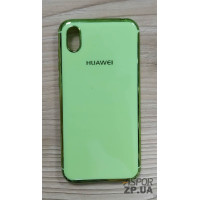 Накладка кольорова з окантовкою для Huawei Y5 2019/Honor 8s- зелений