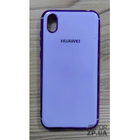 Накладка кольорова з окантовкою для Huawei Y5 2019/Honor 8s- фіолетовий Накладка кольорова з окантовкою для Huawei Y5 2019/Honor 8s- фіолетовий