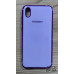 Накладка кольорова з окантовкою для Huawei Y5 2019/Honor 8s- фіолетовий