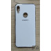 Накладка кольорова з окантовкою для Huawei Y6 2019/Honor 8A- білий
