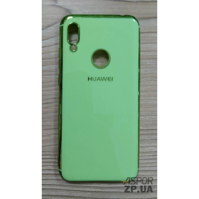 Накладка кольорова з окантовкою для Huawei Y6 2019/Honor 8A- зелений