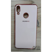 Накладка кольорова з окантовкою для Huawei Y7 2019- рожеве золото Накладка кольорова з окантовкою для Huawei Y7 2019- рожеве золото