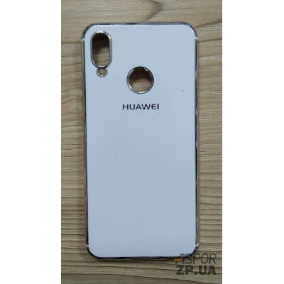 Накладка кольорова з окантовкою для Huawei Honor 8c- білий Накладка кольорова з окантовкою для Huawei Honor 8c- білий