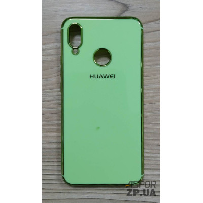 Накладка кольорова з окантовкою для Huawei Honor 8c- зелений Накладка кольорова з окантовкою для Huawei Honor 8c- зелений