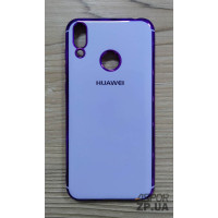 Накладка кольорова з окантовкою для Huawei P Smart Plus 2019- фіолетовий Накладка кольорова з окантовкою для Huawei P Smart Plus 2019- фіолетовий