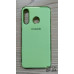Накладка кольорова з окантовкою для Huawei P30 lite- зелений