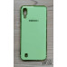 Накладка кольорова з окантовкою для Samsung A10/A105/M10/M105- зелений