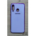 Накладка кольорова з окантовкою для Samsung A60/A605- фіолетовий