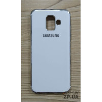 Накладка кольорова з окантовкою для Samsung A6 2018/A600- білий Накладка кольорова з окантовкою для Samsung A6 2018/A600- білий