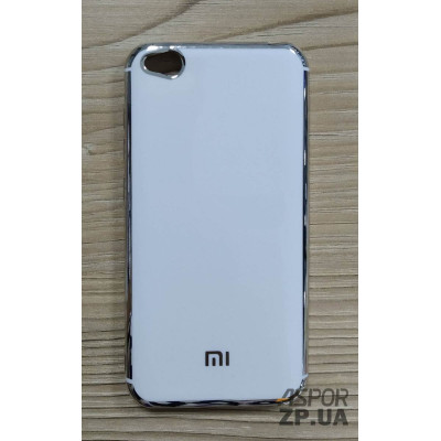 Накладка кольорова з окантовкою для Xiaomi Redmi Go- білий Накладка кольорова з окантовкою для Xiaomi Redmi Go- білий