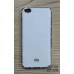 Накладка кольорова з окантовкою для Xiaomi Redmi Go- білий