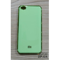 Накладка кольорова з окантовкою для Xiaomi Redmi Go- зелений