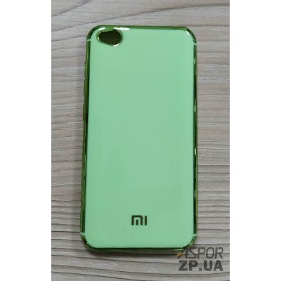 Накладка кольорова з окантовкою для Xiaomi Redmi Go- зелений Накладка кольорова з окантовкою для Xiaomi Redmi Go- зелений