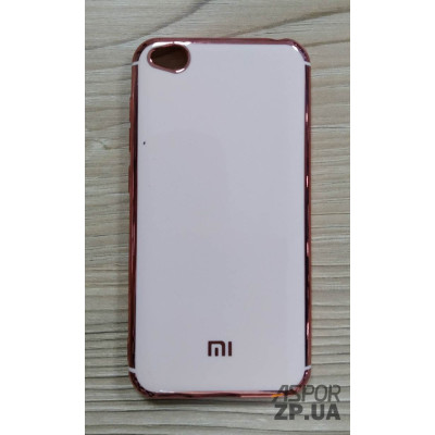 Накладка кольорова з окантовкою для Xiaomi Redmi Go- рожеве золото Накладка кольорова з окантовкою для Xiaomi Redmi Go- рожеве золото