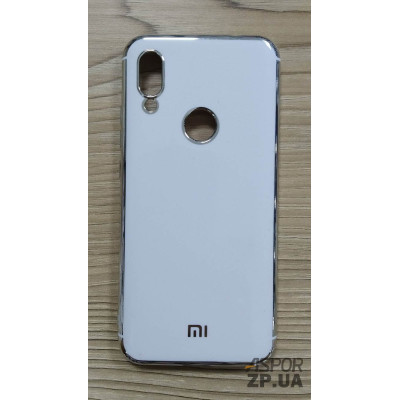 Накладка кольорова з окантовкою для Xiaomi Redmi 7- білий Накладка кольорова з окантовкою для Xiaomi Redmi 7- білий