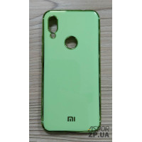 Накладка кольорова з окантовкою для Xiaomi Redmi 7- зелений