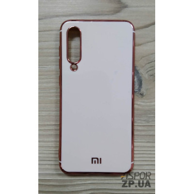 Накладка кольорова з окантовкою для Xiaomi Mi 9 SE- рожеве золото Накладка кольорова з окантовкою для Xiaomi Mi 9 SE- рожеве золото