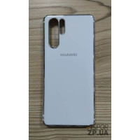 Накладка кольорова з окантовкою для Huawei P30 Pro- білий