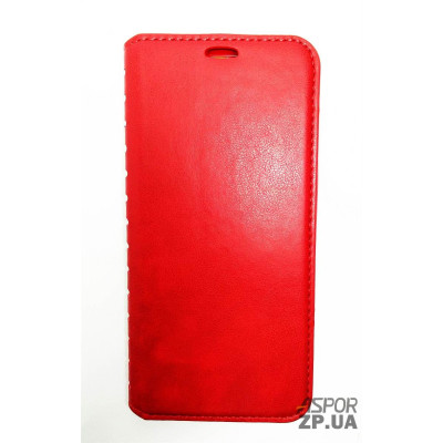 Чохол-книжка Leather Folio для Samsung A8 2018/A530- червоний Чохол-книжка Leather Folio для Samsung A8 2018/A530- червоний