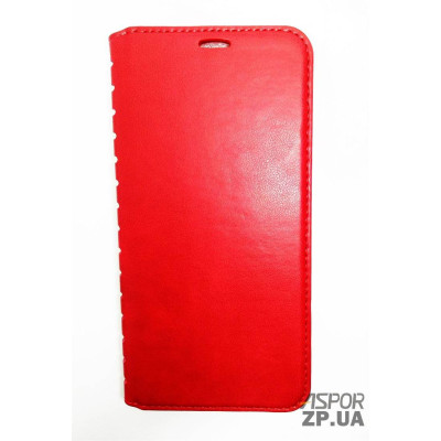 Чохол-книжка Leather Folio для Samsung A8 Plus/A730- червоний Чохол-книжка Leather Folio для Samsung A8 Plus/A730- червоний
