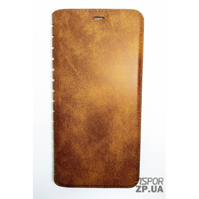 Чохол-книжка Leather Folio для Samsung A8 Plus/A730- коричневий Чохол-книжка Leather Folio для Samsung A8 Plus/A730- коричневий