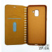 Чохол-книжка Leather Folio для Samsung A8 Plus/A730- коричневий