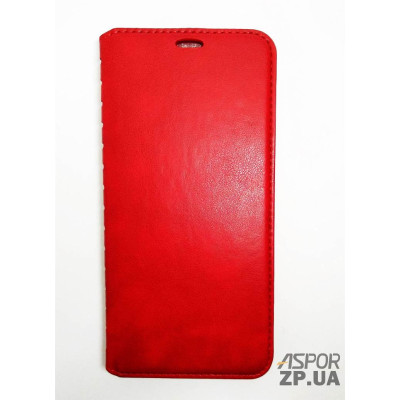 Чохол-книжка Leather Folio для Samsung S9 Plus- червоний