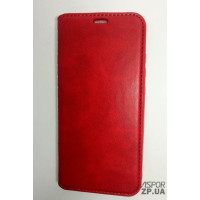 Чохол-книжка Leather Folio для Xiaomi Redmi 6- червоний