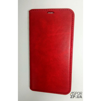 Чохол-книжка Leather Folio для Xiaomi Mi A2 Lite/Redmi 6 Pro- червоний Чохол-книжка Leather Folio для Xiaomi Mi A2 Lite/Redmi 6 Pro- червоний