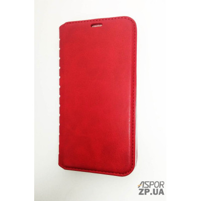 Чохол-книжка Leather Folio для Meizu 15- червоний Чохол-книжка Leather Folio для Meizu 15- червоний