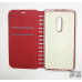 Чохол-книжка Leather Folio для Meizu 15- червоний