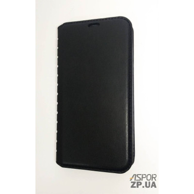 Чохол-книжка Leather Folio для Meizu 15- чорний Чохол-книжка Leather Folio для Meizu 15- чорний