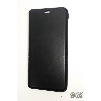 Чохол-книжка Leather Folio для Meizu Pro 7- чорний Чохол-книжка Leather Folio для Meizu Pro 7- чорний