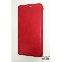 Чохол-книжка Leather Folio для Meizu Pro 7 Plus- червоний Чохол-книжка Leather Folio для Meizu Pro 7 Plus- червоний