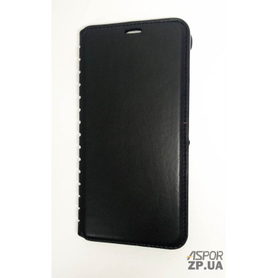 Чохол-книжка Leather Folio для Meizu Pro 7 Plus- чорний Чохол-книжка Leather Folio для Meizu Pro 7 Plus- чорний