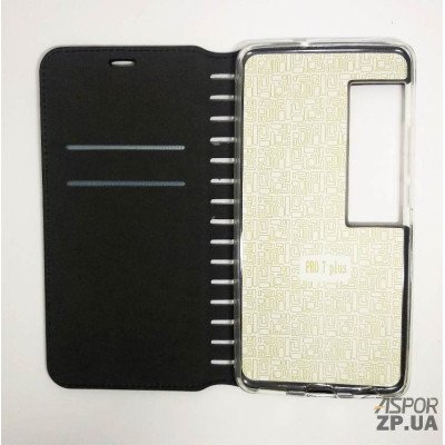 Чохол-книжка Leather Folio для Meizu Pro 7 Plus- чорний