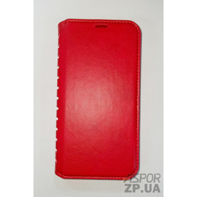 Чохол-книжка Leather Folio для Samsung J320/J3 2016- червоний Чохол-книжка Leather Folio для Samsung J320/J3 2016- червоний