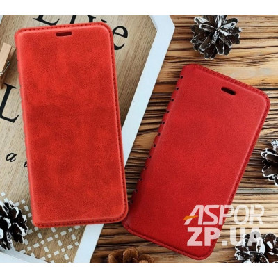 Чохол-книжка Leather Folio для Samsung M20/M205- червоний Чохол-книжка Leather Folio для Samsung M20/M205- червоний