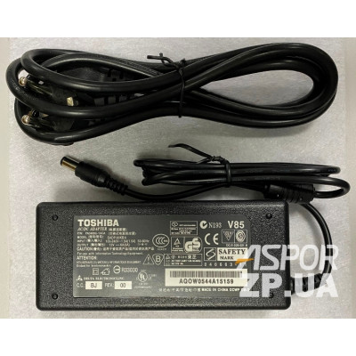 Блок живлення для ноутбука Toshiba 15V/6A (6.36 * 3.0) без мережевого кабелю Блок живлення для ноутбука Toshiba 15V/6A (6.36 * 3.0) без мережевого кабелю