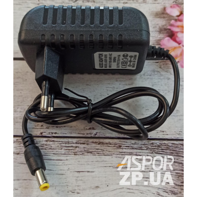 Мережевий зарядний пристрій 5V/1A (5.5 * 2.5mm) Мережевий зарядний пристрій 5V/1A (5.5 * 2.5mm)
